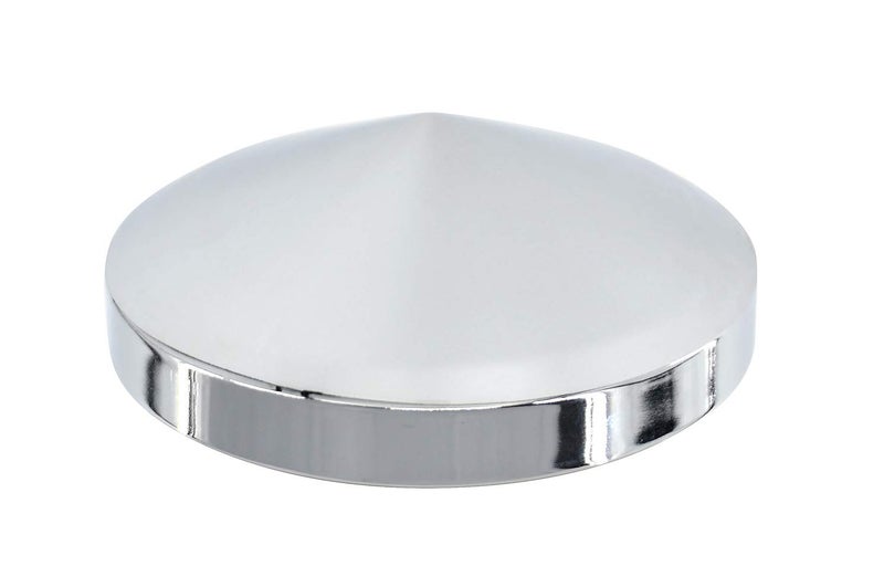 TBOZZ Chrome Pointed Rear Hub Cap 8" ID - Image 1